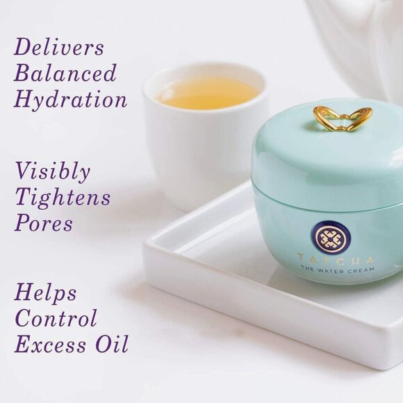 2X TATCHA The Water Cream 1.7 fl.oz. Refillable  New Free Furoshiki Wrap - Picture 9 of 12